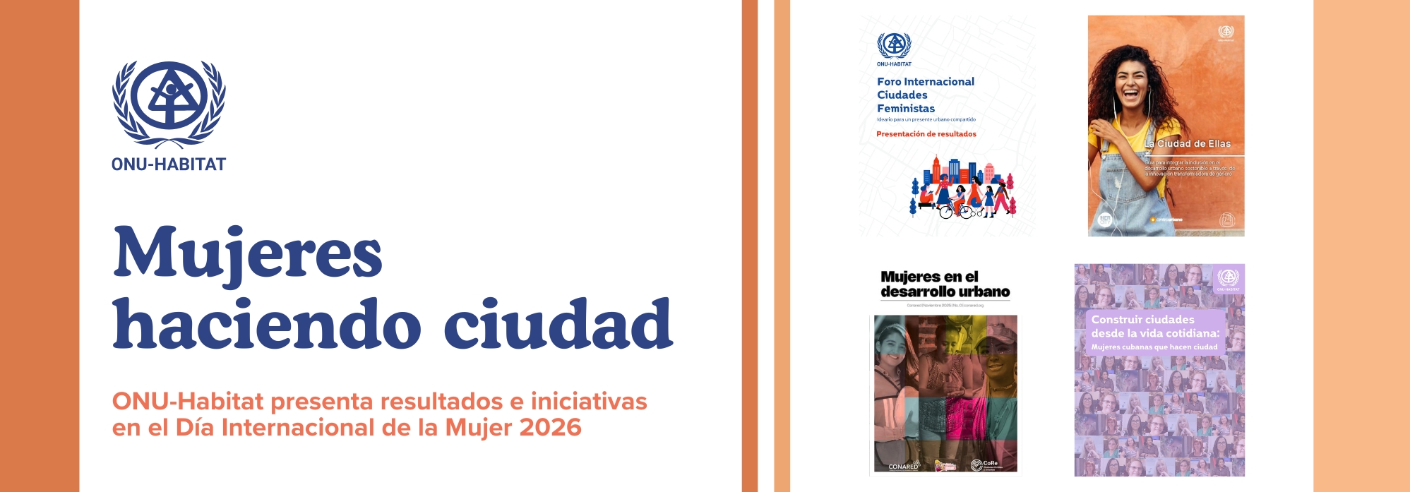 ONU-Habitat presenta resultados e iniciativas en el Día Internacional de la Mujer