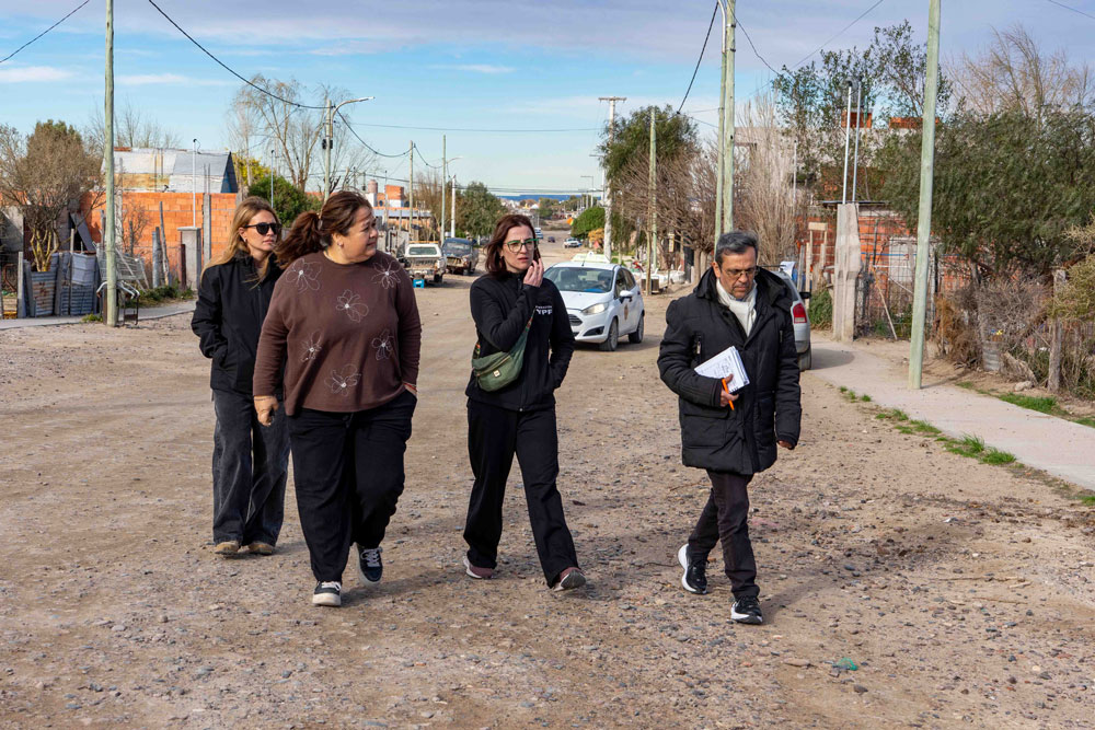 Recorrido territorial en Sierra Grande y San Antonio Oeste