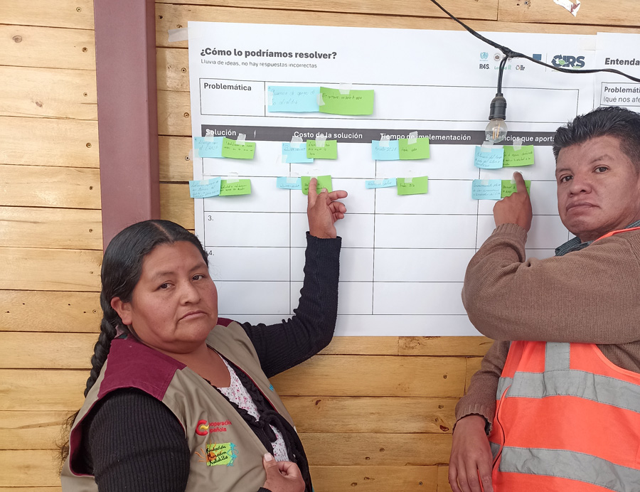 Trabajo participativo con recicladoras y recicladores de base en Bolivia